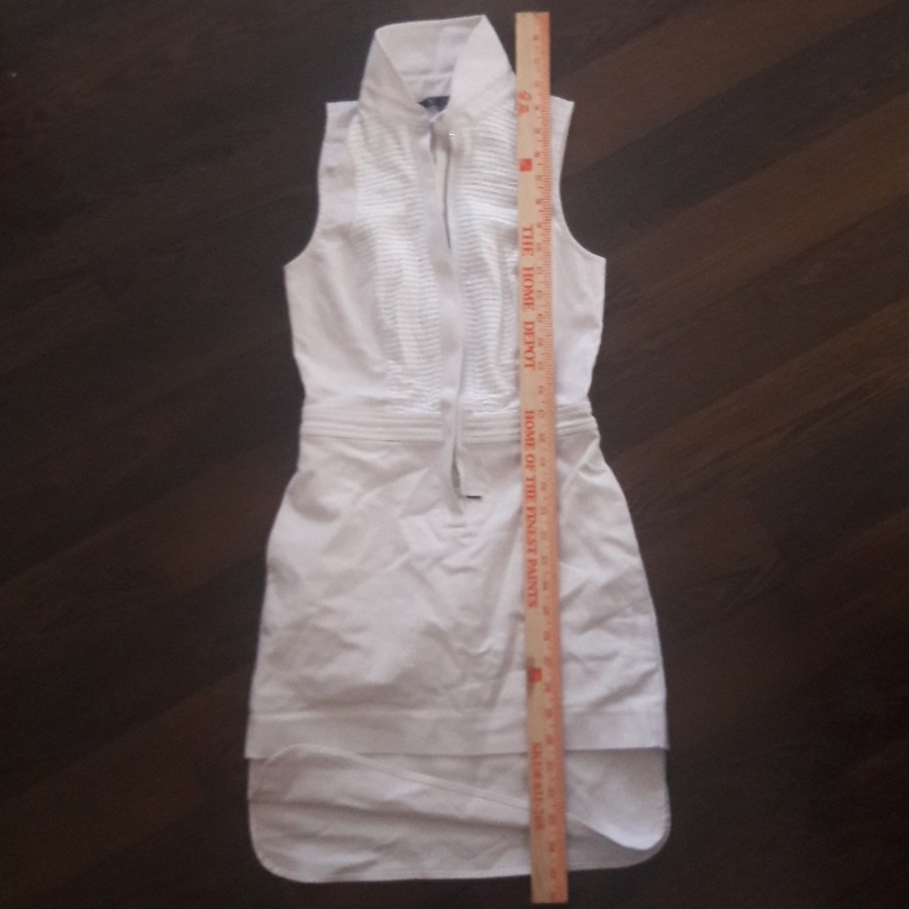 AX Armanic Exchange white dress